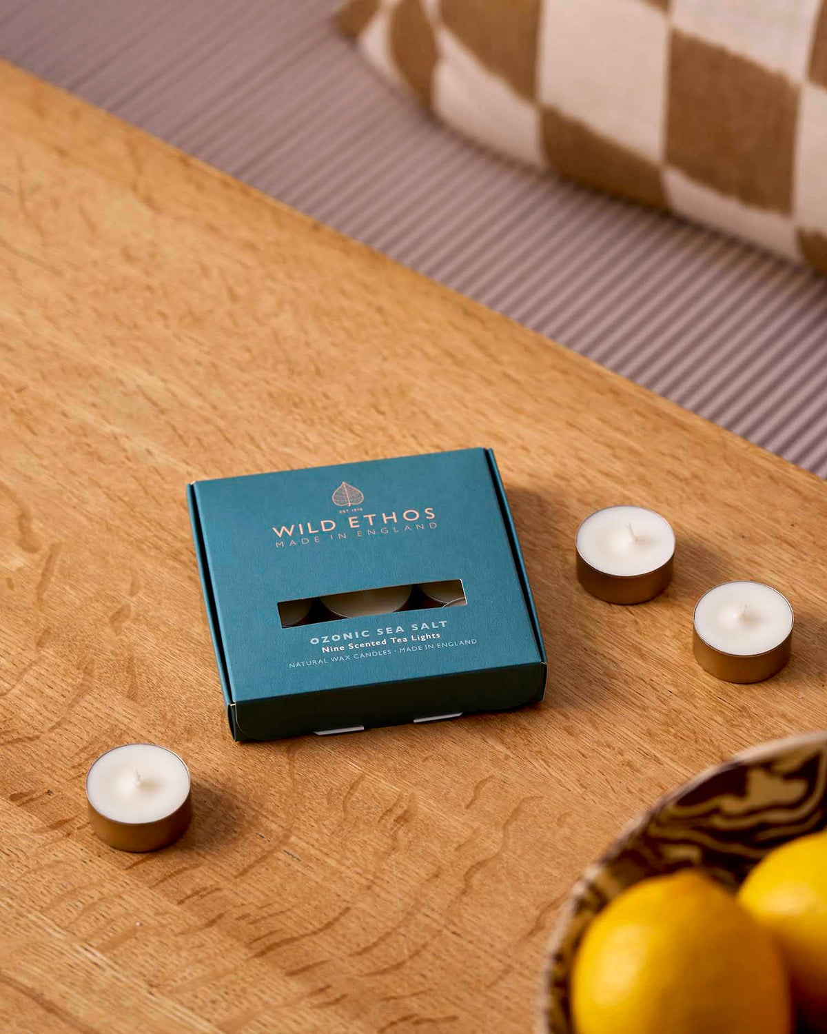 Ozonic Sea Salt Scented Tealights