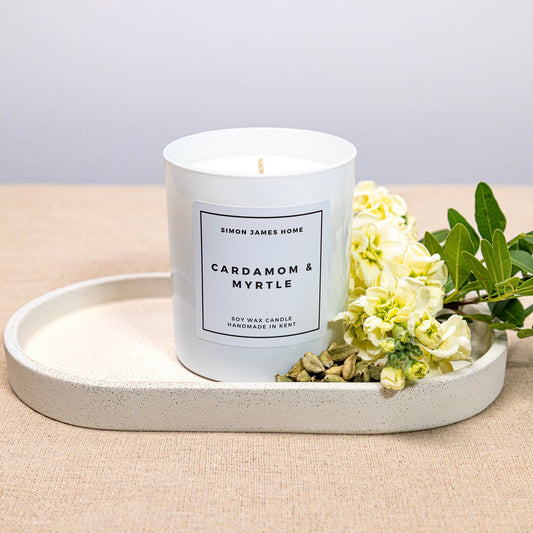 Cardamom & Myrtle Handmade Soy Wax Candle
