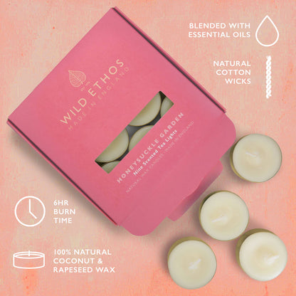 Honeysuckle Garden Scented Tealights