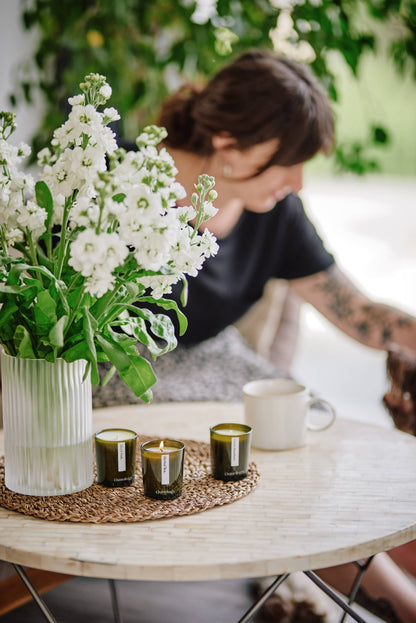 Black Oak Mini Candle