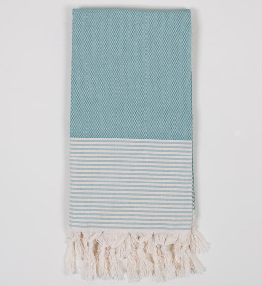 Bohemia Design Amalfi Hammam Towel, Grey Green