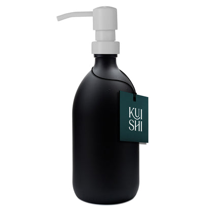 Black Soap Dispenser Stainless Steel Pump