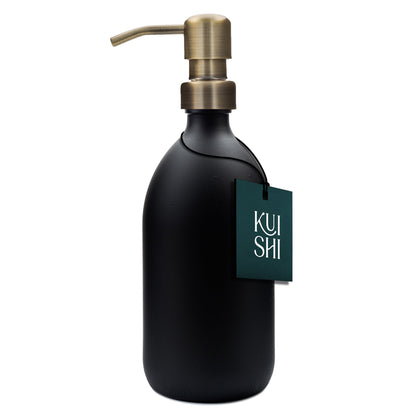 Black Soap Dispenser Stainless Steel Pump
