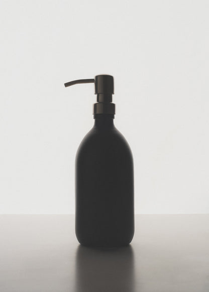 Black Soap Dispenser Stainless Steel Pump