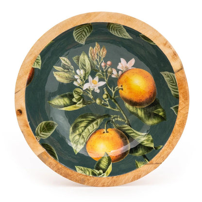 Mango Wooden Bowl With Inlay by Candlelight Home