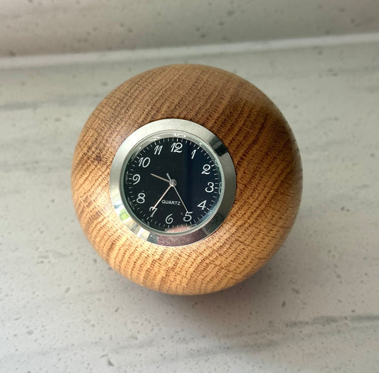 Artisan Orb Clock - Black