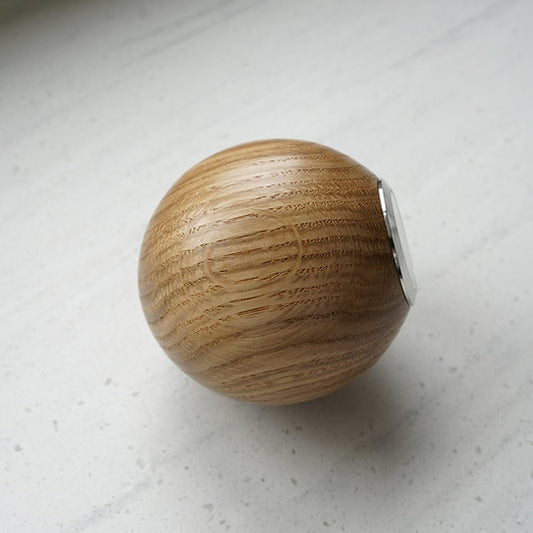 Artisan Orb Clock - White