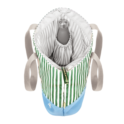 Canvas Beach Bag - Olive Grove by Dock & Bay