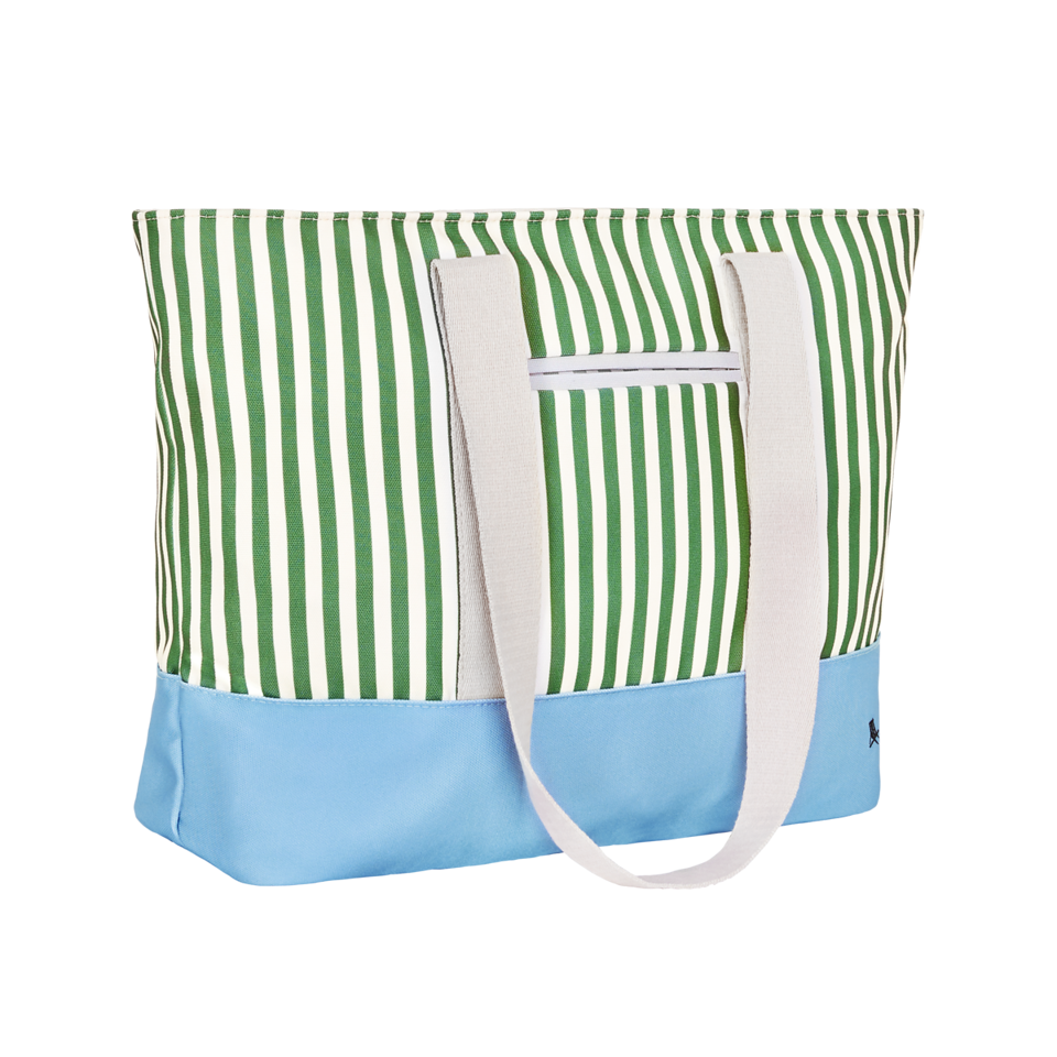 Canvas Beach Bag - Olive Grove by Dock & Bay