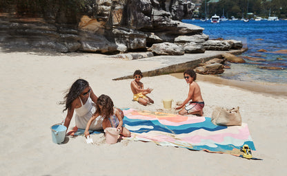 Get Wavy Picnic Blanket by Dock & Bay
