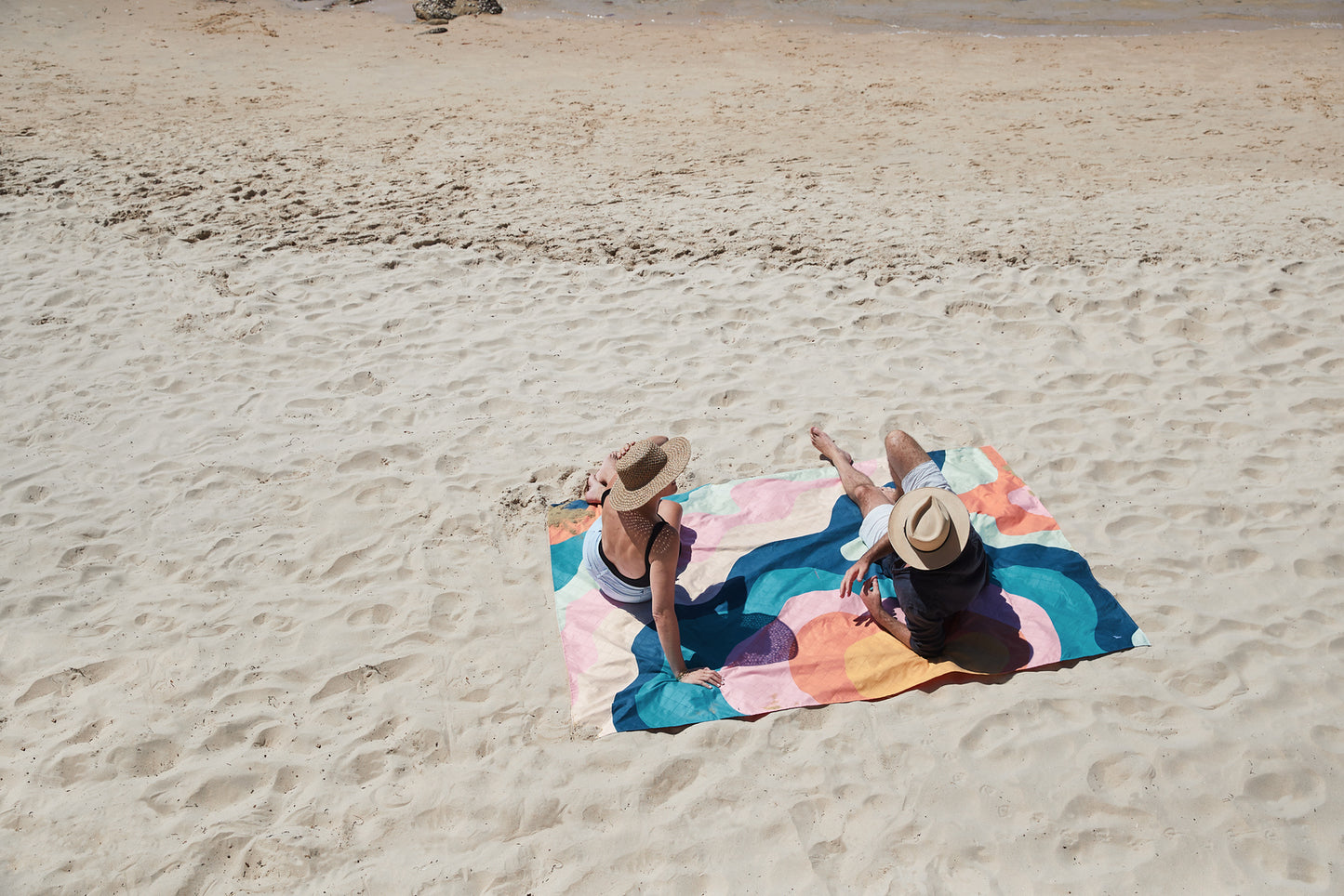 Get Wavy Picnic Blanket by Dock & Bay