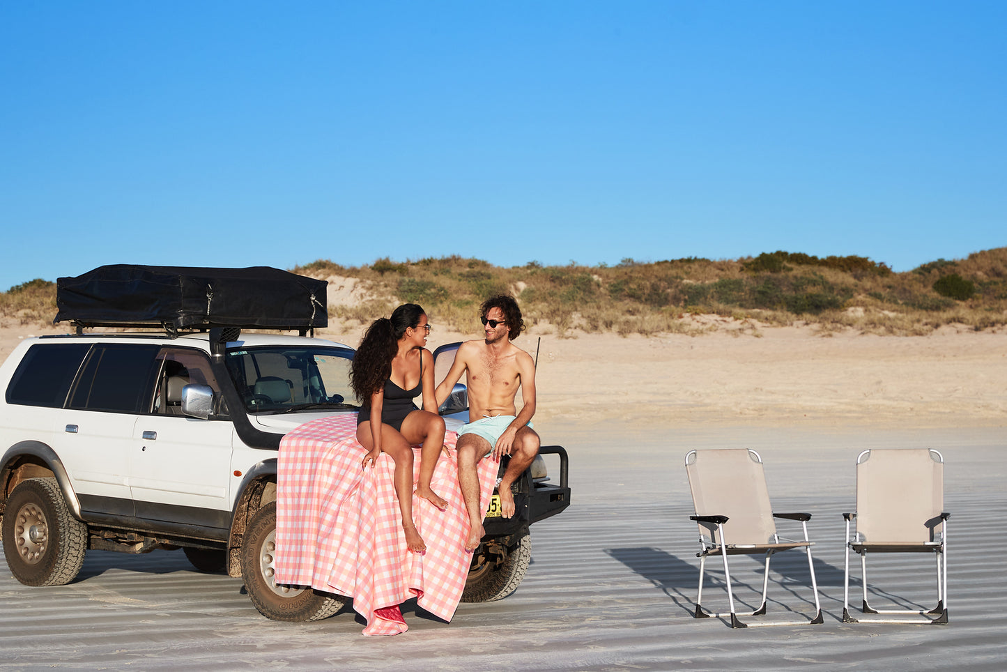 Strawberries & Cream Picnic Blanket
