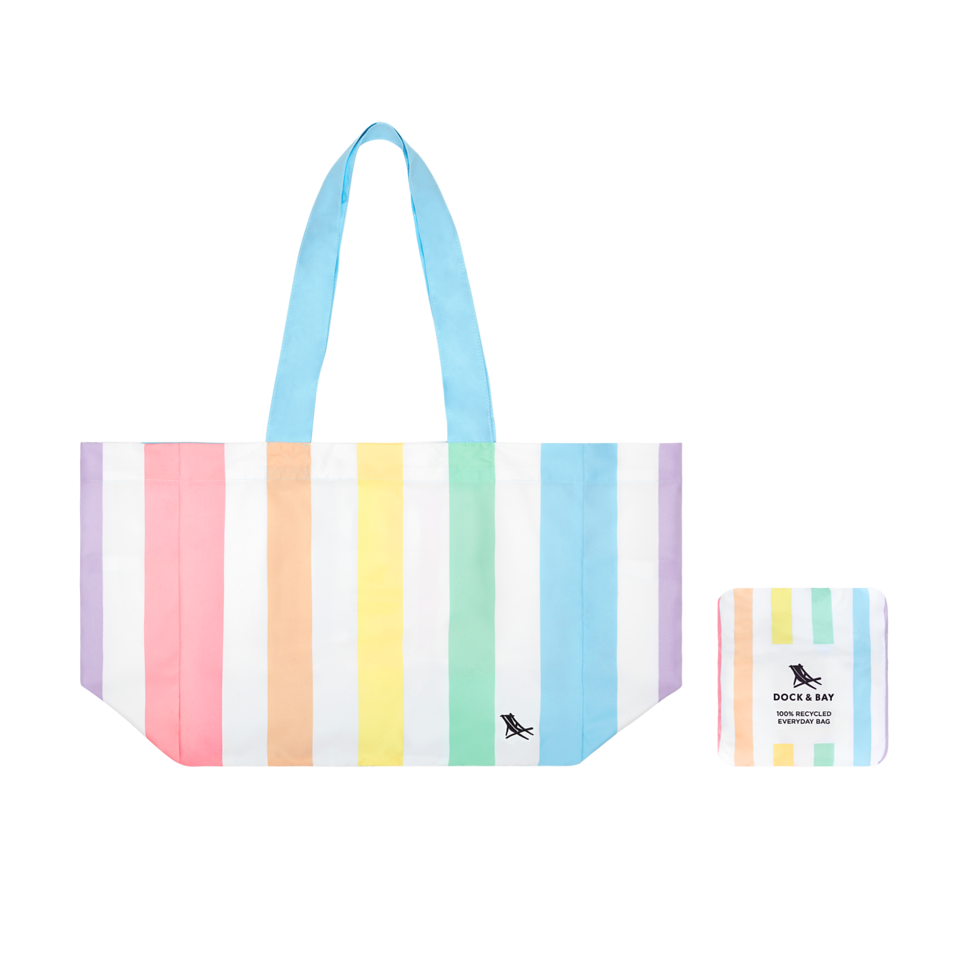 Everyday Tote Bag - Unicorn Waves by Dock & Bay