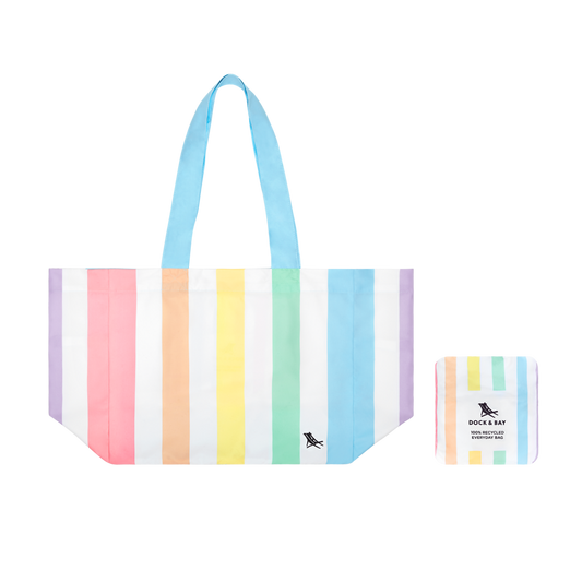 Everyday Tote Bag - Unicorn Waves by Dock & Bay