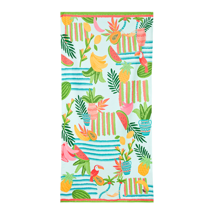XL Tropicana Treat Beach Towel by Dock & Bay