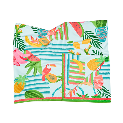 XL Tropicana Treat Beach Towel by Dock & Bay