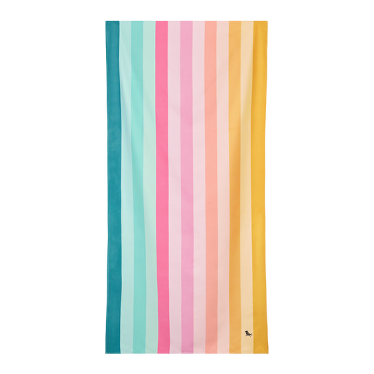 XL Coastal Candy Beach Towel by Dock & Bay