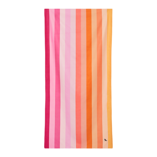 XL Miami Sorbet Beach Towel by Dock & Bay