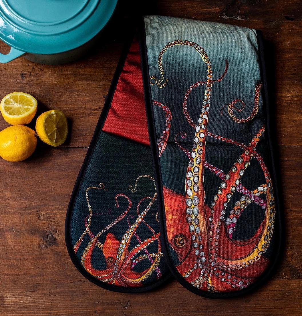 Octopus Oven Glove by Dollyhotdogs