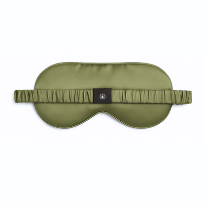 Essential Silk Sleep Eye Mask in Sage (Eucalyptus Silk)