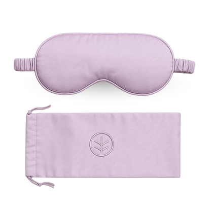 Essential Silk Sleep Eye Mask in Blush (Eucalyptus Silk)