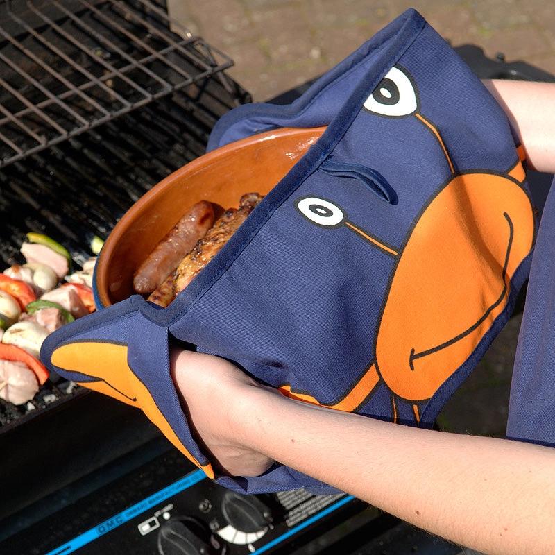 Big Crab Double Oven Glove by Gone Crabbing
