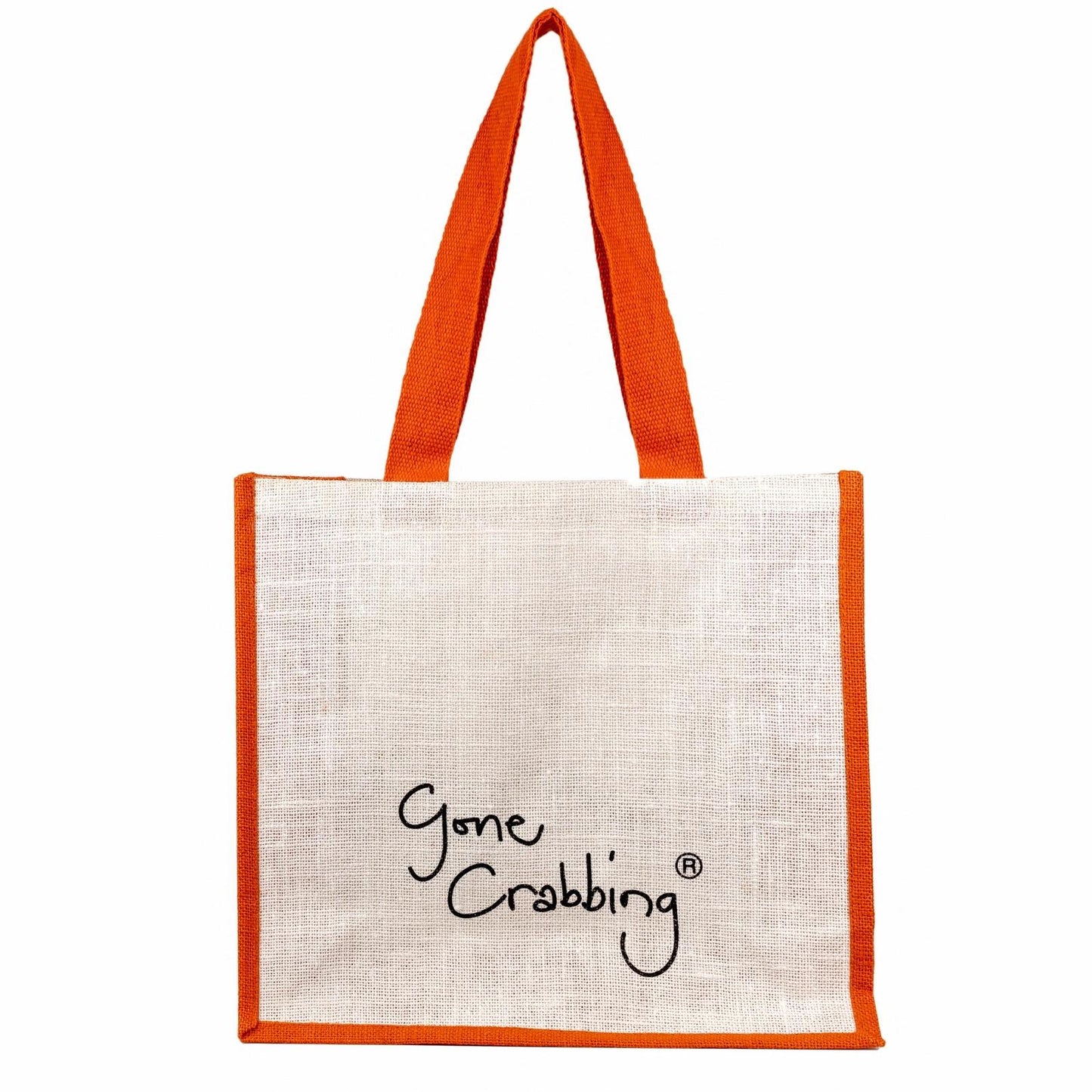 Flocking Seagulls! Jute Bag by Gone Crabbing