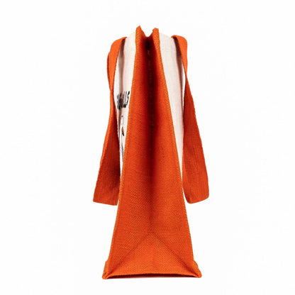 Flocking Seagulls! Jute Bag by Gone Crabbing