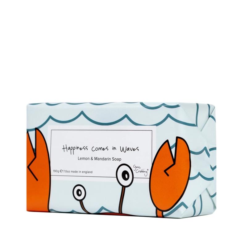 Happiness Comes in Waves Soap by Gone Crabbing