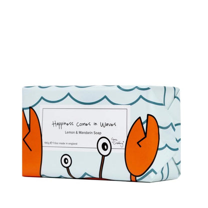 Happiness Comes in Waves Soap by Gone Crabbing