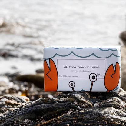 Happiness Comes in Waves Soap by Gone Crabbing