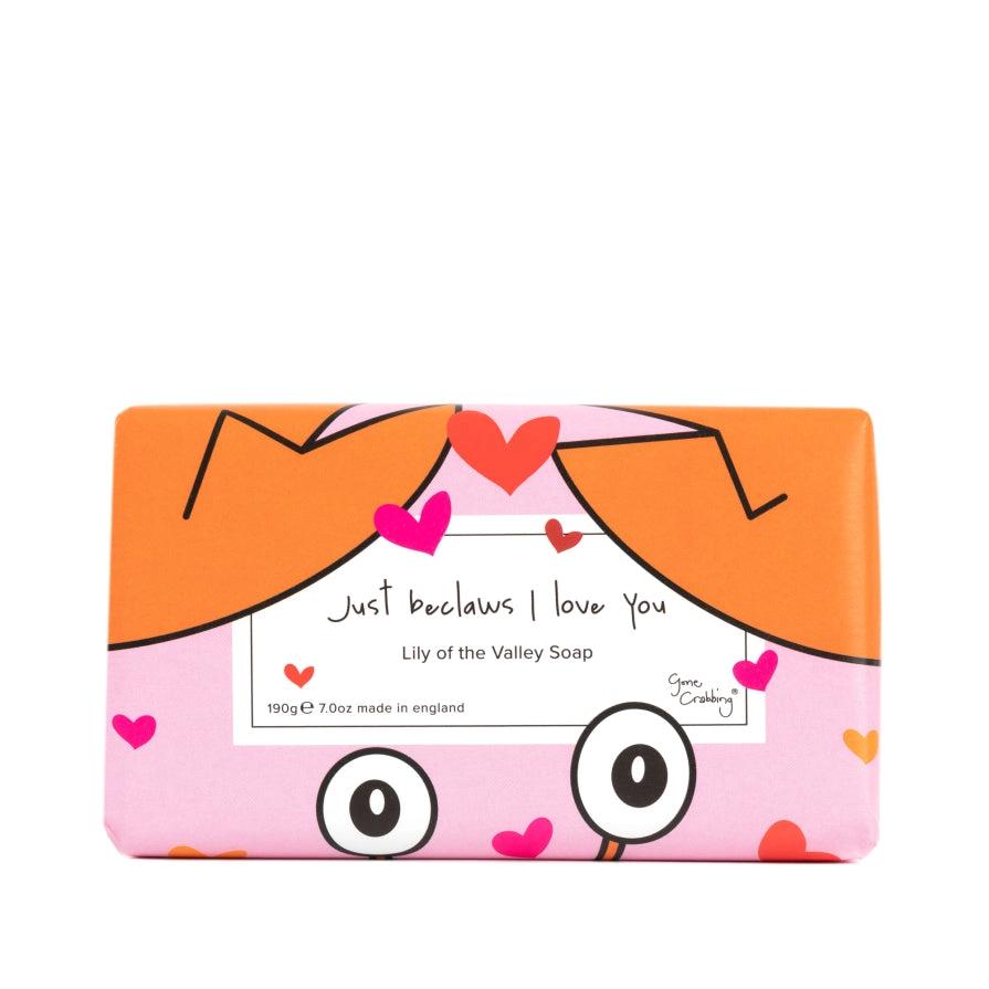 Just Beclaws I Love You Soap by Gone Crabbing