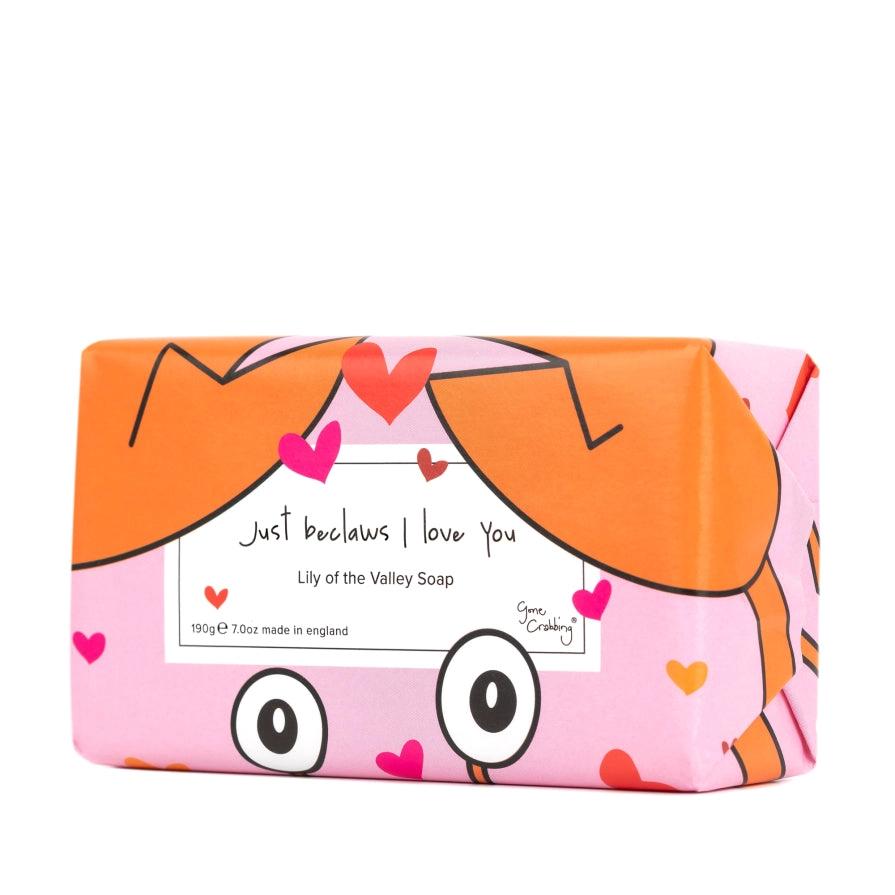 Just Beclaws I Love You Soap by Gone Crabbing