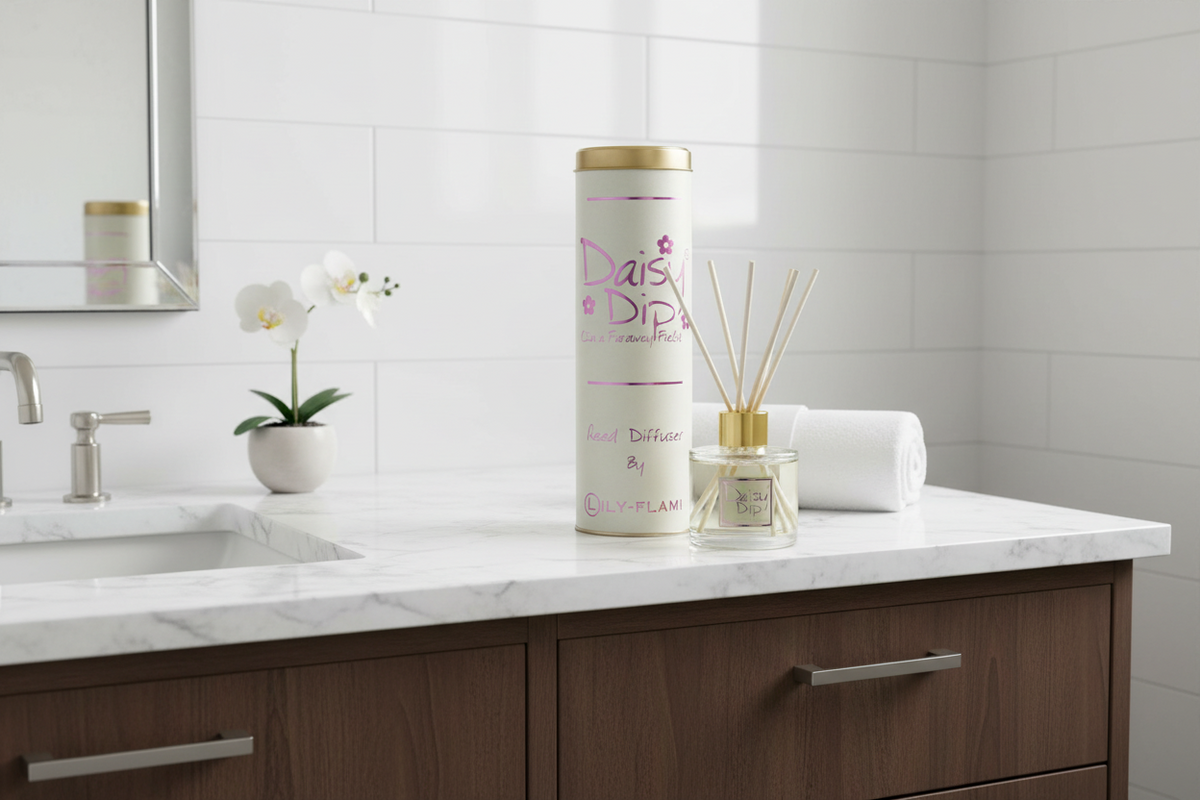 Daisy Dip Reed Diffuser by Lily Flame