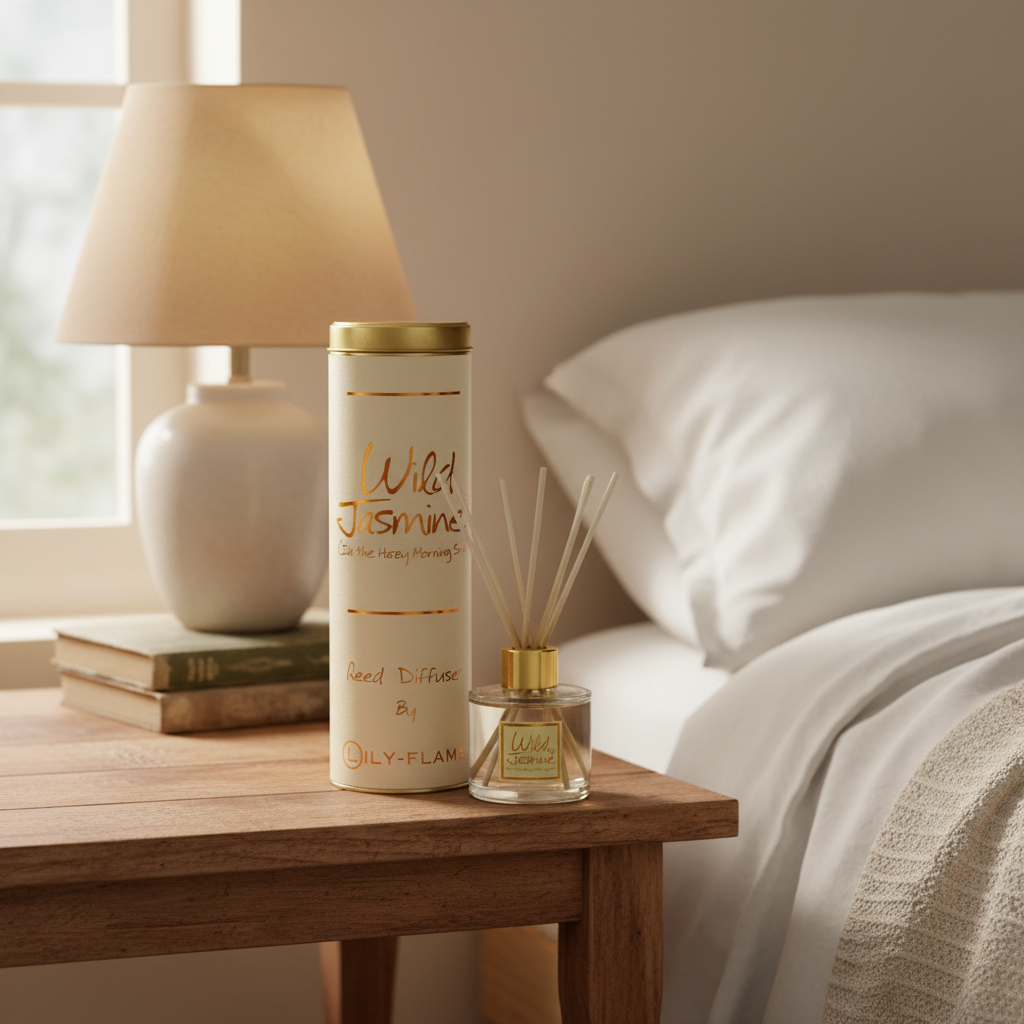 Wild Jasmine Reed Diffuser by Lily Flame