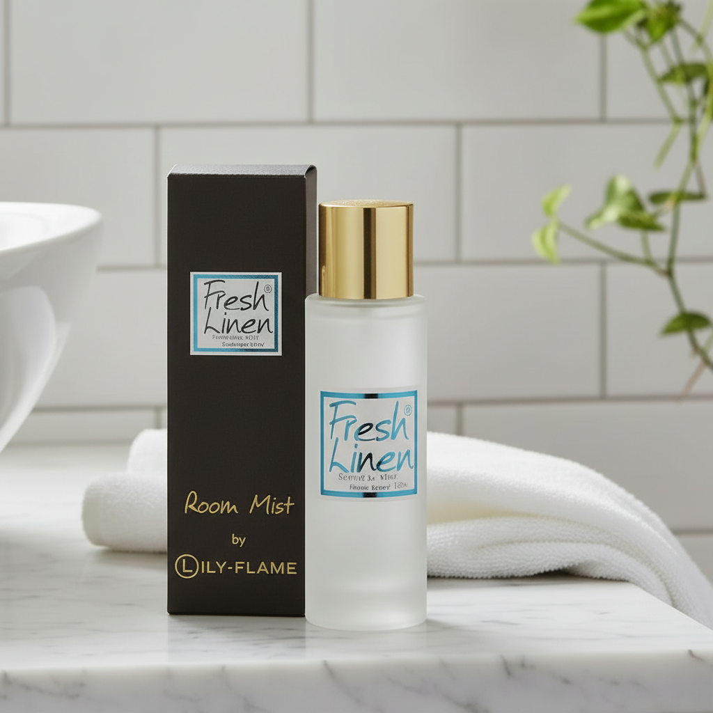 Fresh Linen Room Mist by Lily Flame