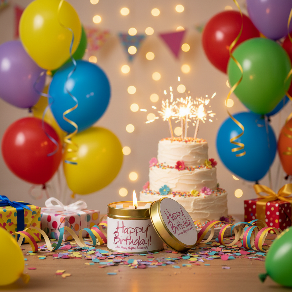 Happy Birthday Candle by Lily Flame