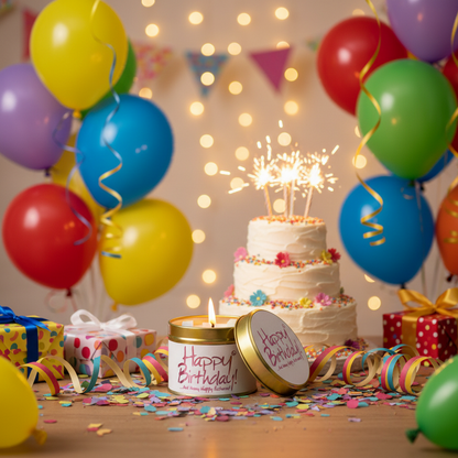 Happy Birthday Candle by Lily Flame