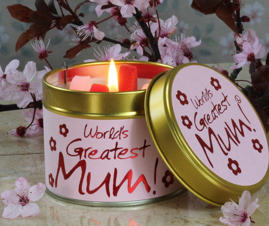 World's Greatest Mum! Scented Candle