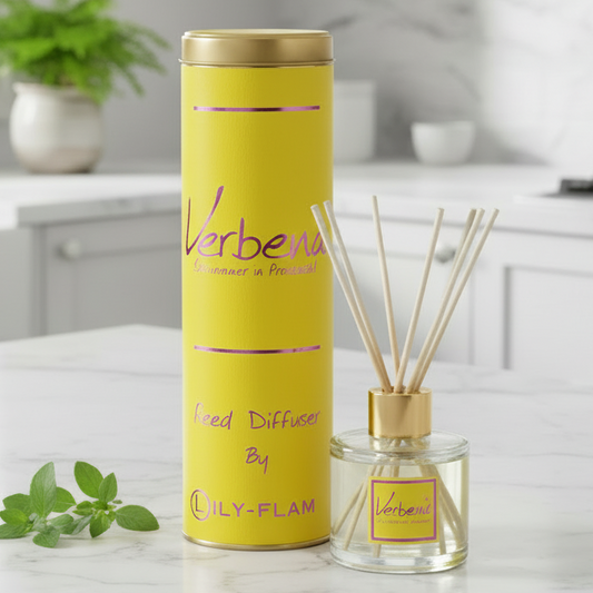 Verbena Reed Diffuser 100ml by Lily Flame