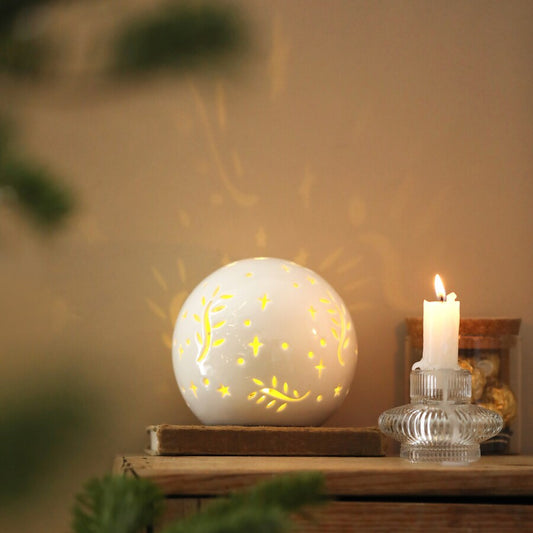 Lisa Angel Ceramic Led Celestial Ball Light