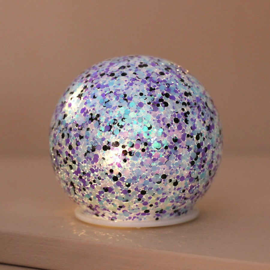 Lisa Angel Small Led Moonrise Glitter Light Globe