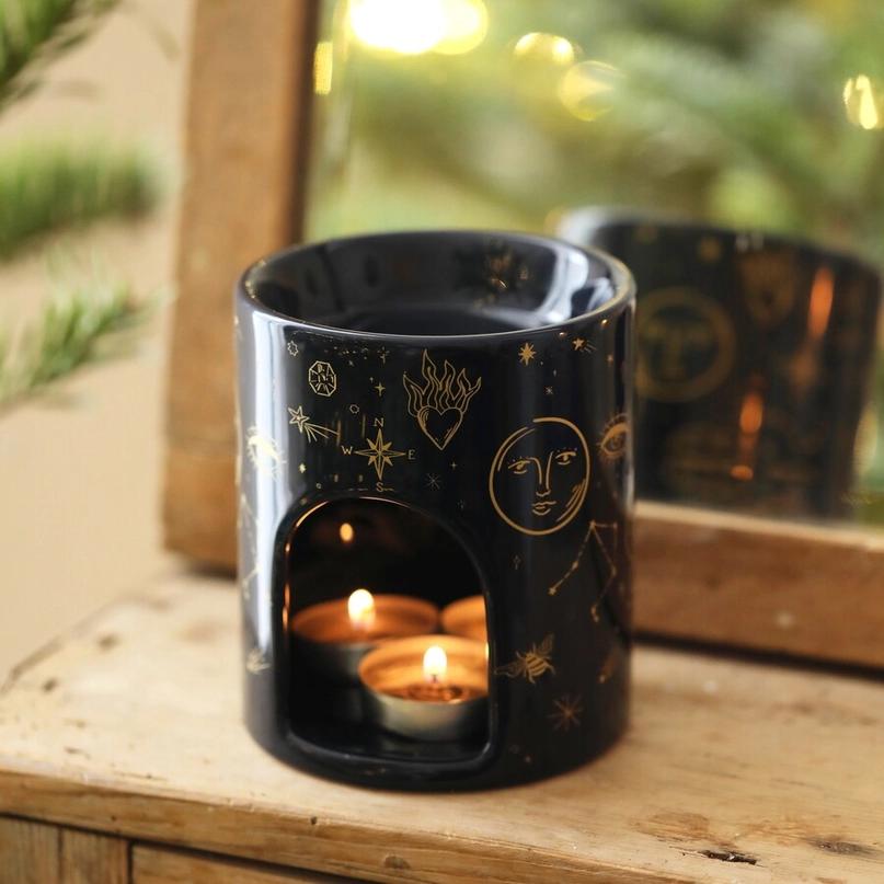 Blue Celestial Wax Burner