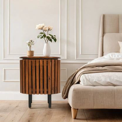 Compton Mango Wood Bedside Table