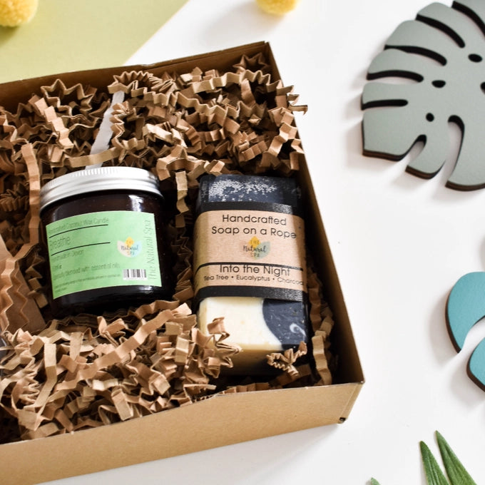 Breathe At Home Spa Gift Set by The Natural Spa Cosmetics
