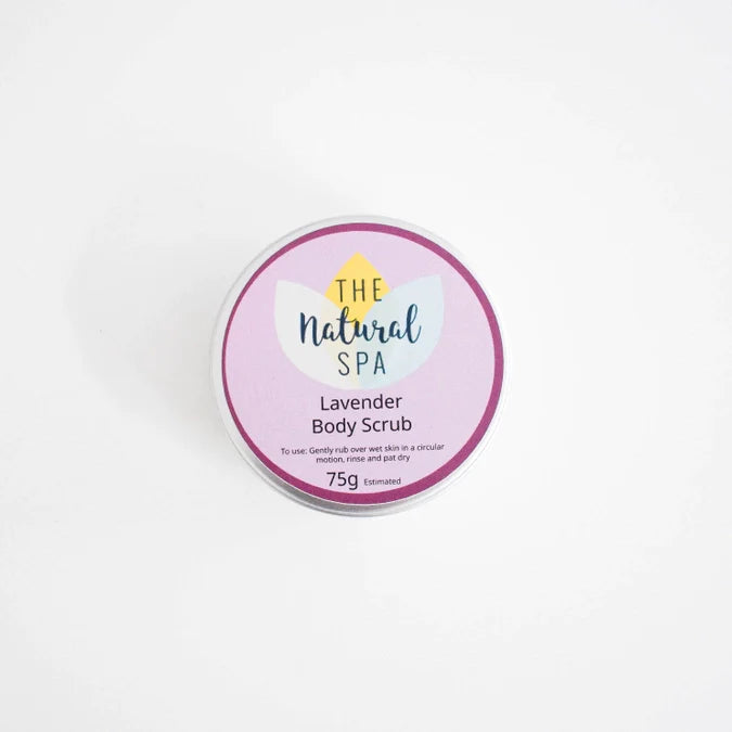 Natural Body Scrub - Lavender by The Natural Spa Cosmetics