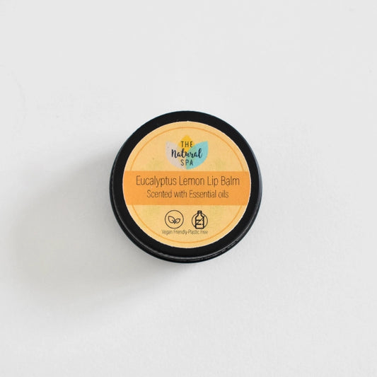 Lemon Eucalyptus All Natural Lip Balm by The Natural Spa Cosmetics