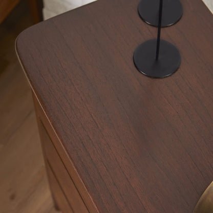 Norway Walnut Chest of 3 Drawers