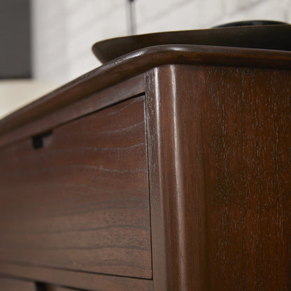 Norway Walnut Chest of 3 Drawers