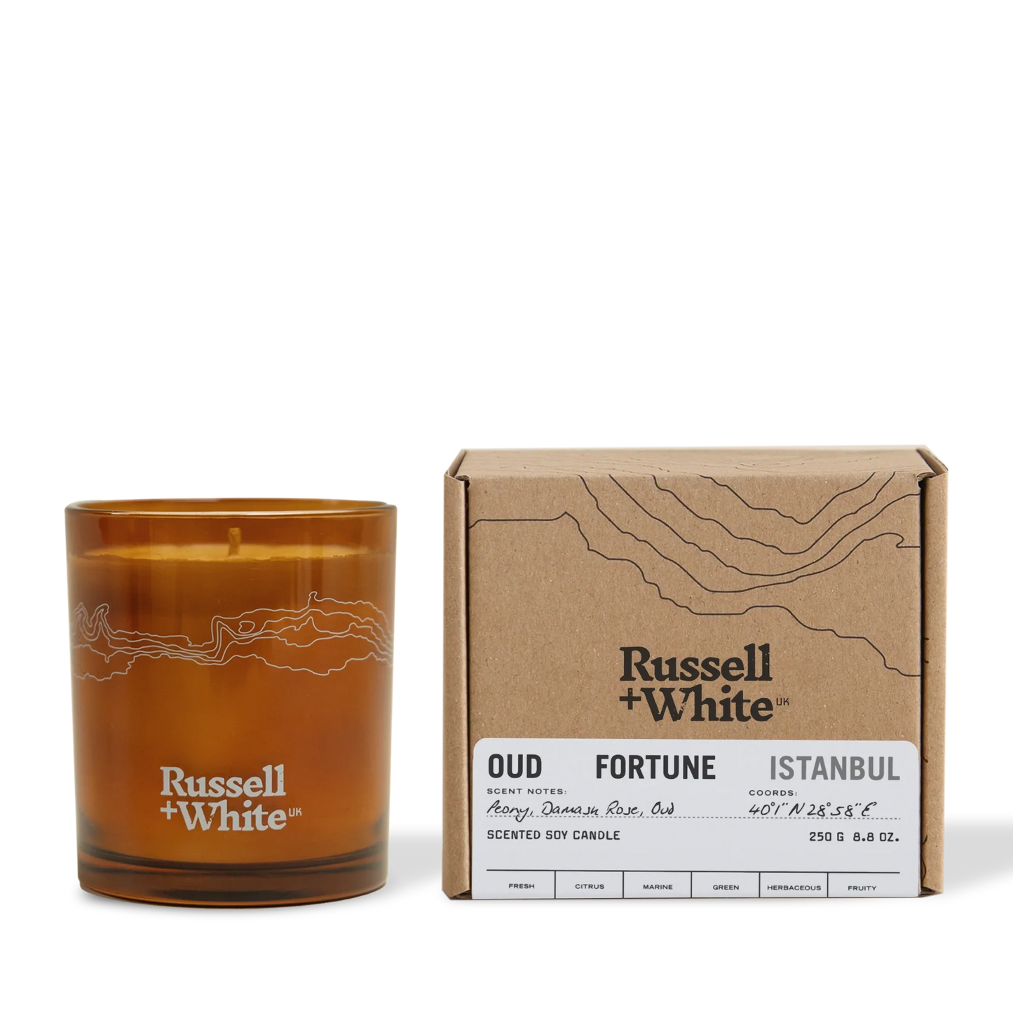 Oud Fortune 250g Scented Soy Candle